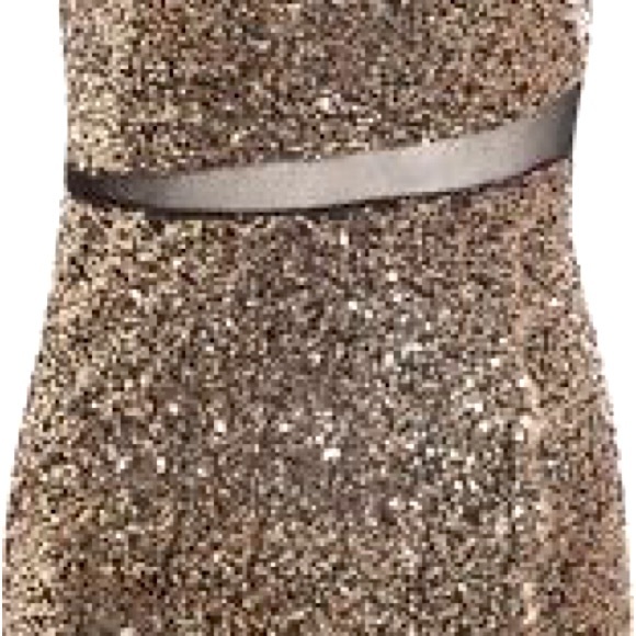 ATMOSPHERE SEQUINS MASH DETAILED DRESS - Picture 4 of 8